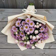 Букет цветов из:  Розы и Хризантемы в Адыгейске