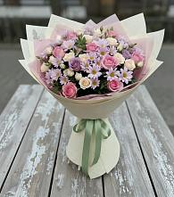 Букет цветов из:  Розы и Хризантемы в Адыгейске