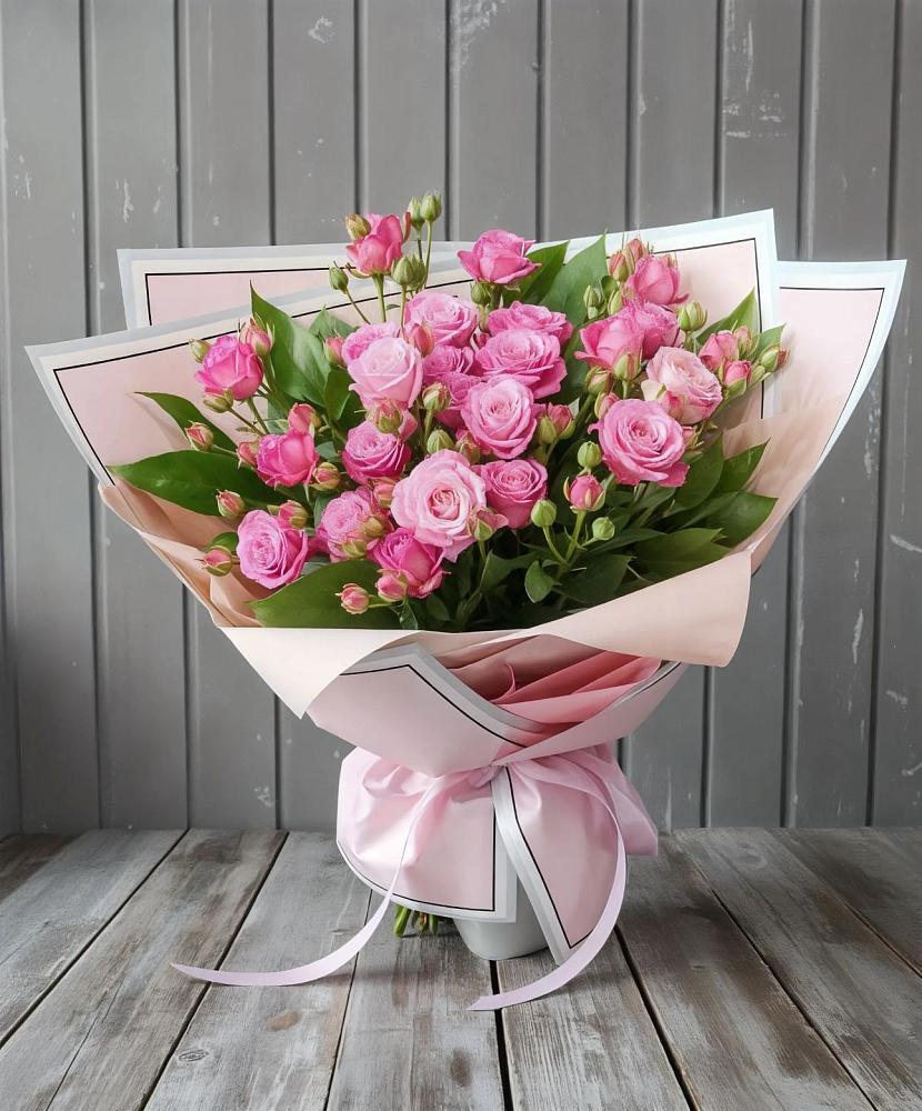 Букет Розовый кустик в Адыгейске