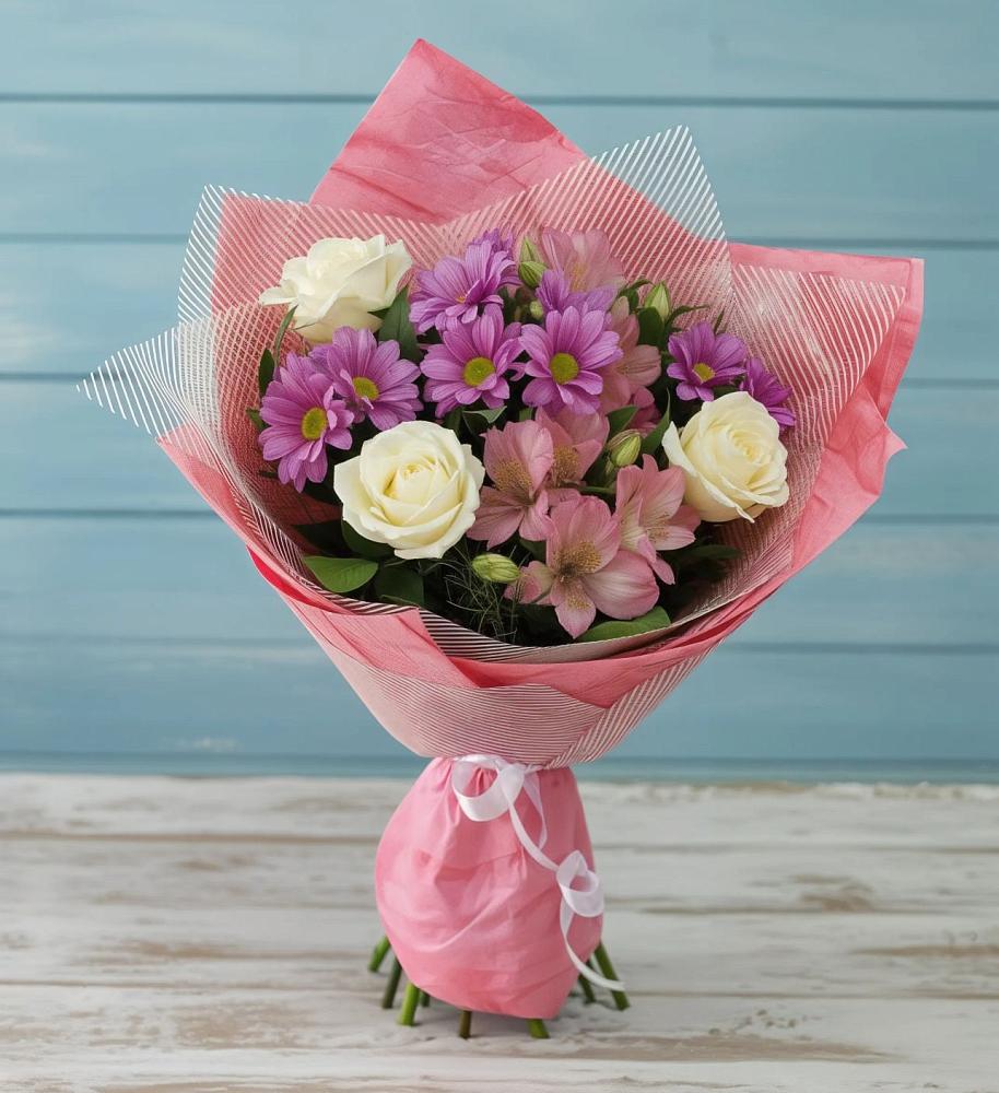 Букет цветов из: Герберы в Адыгейске